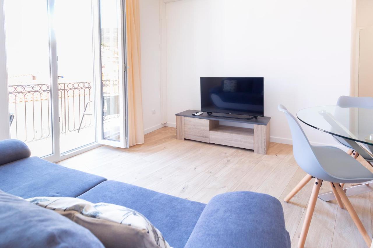 Marne II - 3 Pieces - Parking - Carre D'Or Menton Apartment Luaran gambar